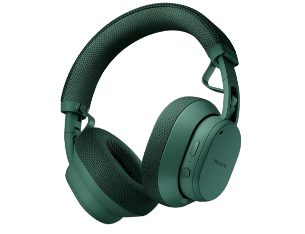 Fairphone Fairbuds XL sustainable over-ear wireless headphones with replaceable ear cushions and aptX-HD audio